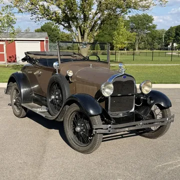 1929 Ford Model A Roadster Convertible