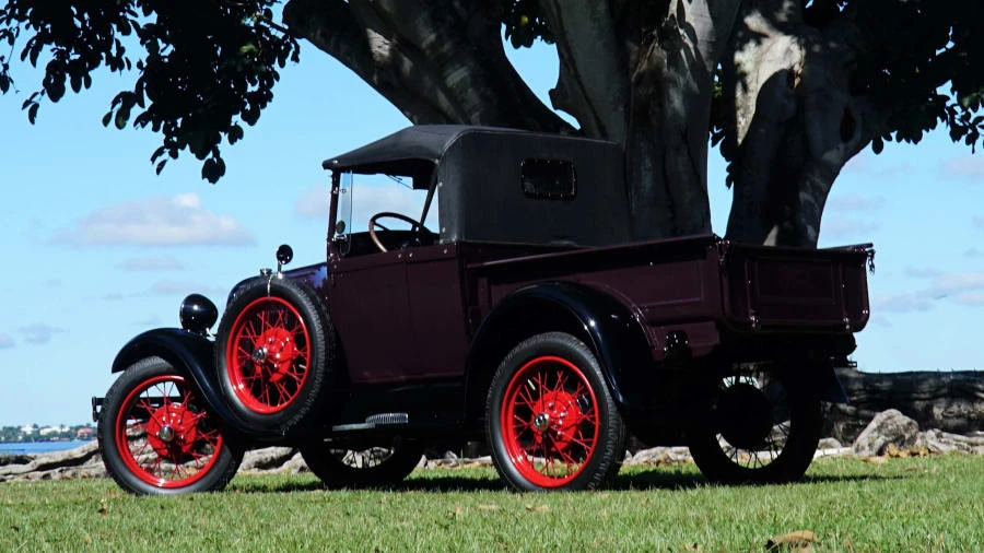 1929 Ford Model A Pickup & Model AA - Image 3 of 14