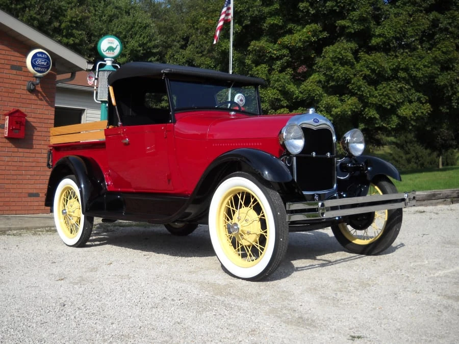 1929 Ford Model A Pickup & Model AA - Image 4 of 4