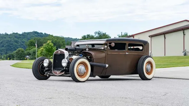 1929 Ford Model A Tudor Hot Rod