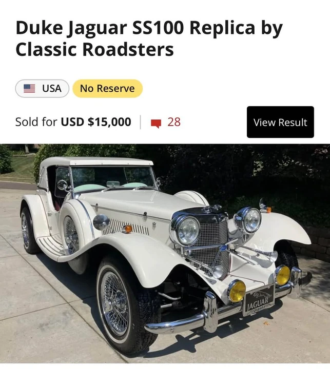 1929 Jaguar Replica - Image 16 of 16