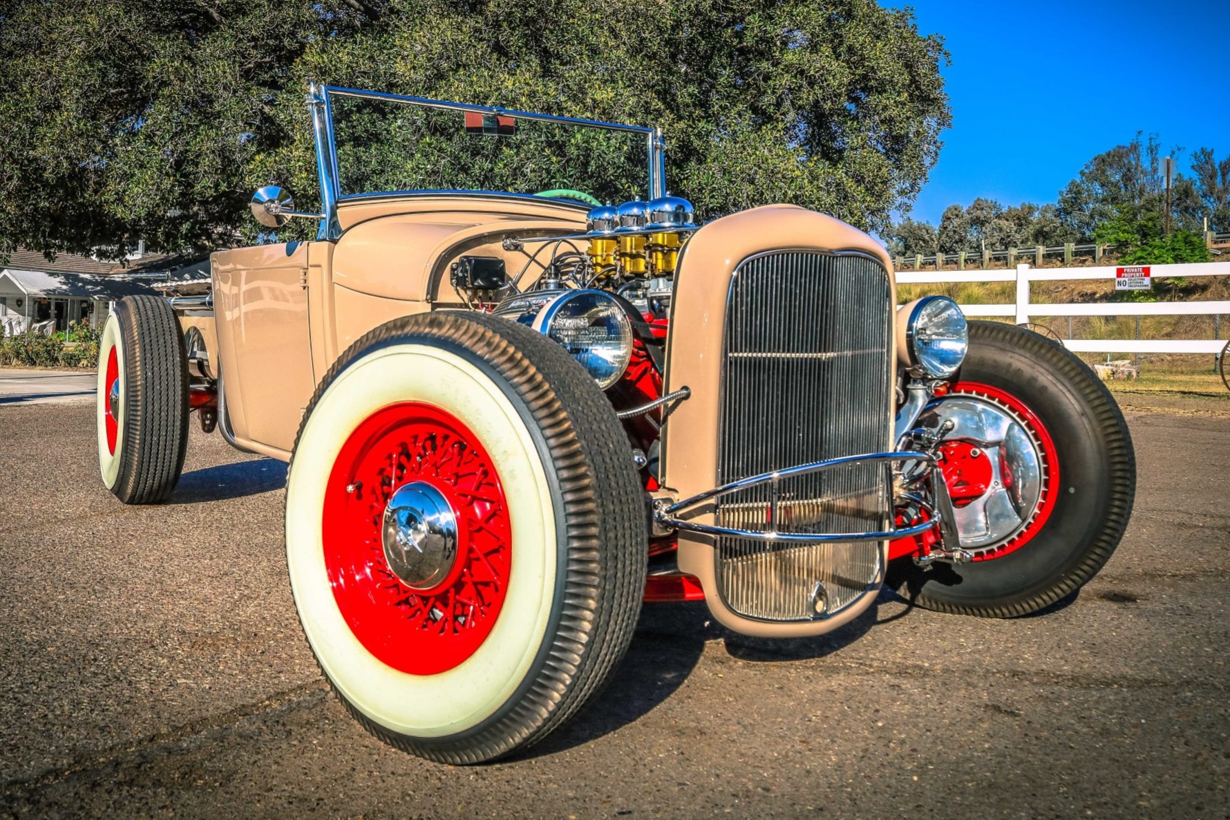Cadillac V8-Powered 1929 Ford Roadster Pickup Hot Rod