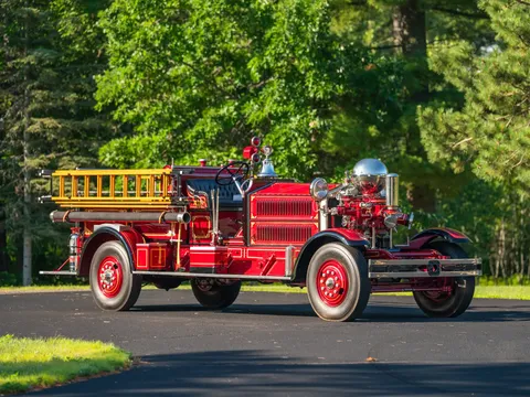 1930 Ahrens-Fox Model M-X-2 Pump and Hose Car