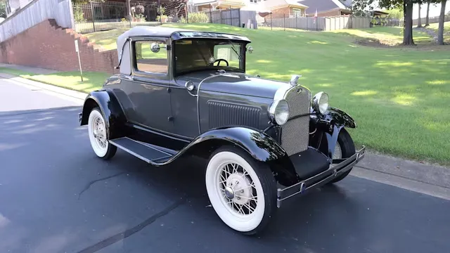 1930 Ford Model A Sport Coupe