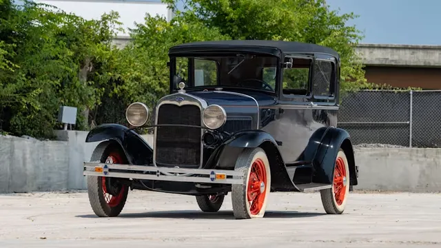 1930 Ford Model A Tudor Sedan