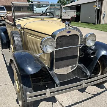 1930 Ford Model A Convertible