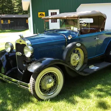 1930 Ford Model A Deluxe Roadster Convertible