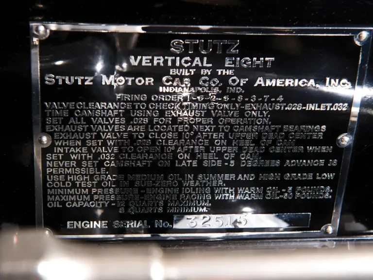 1930 Stutz Vertical Eight - Image 22 of 31