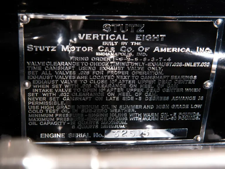 1930 Stutz Vertical Eight - Image 17 of 24