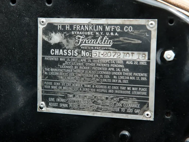 1931 Franklin - Image 31 of 31
