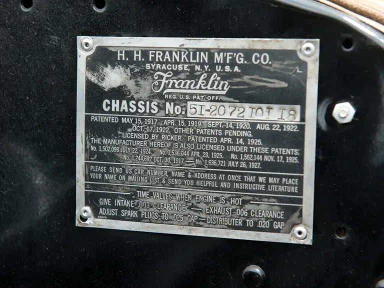 1931 Franklin - Image 19 of 22