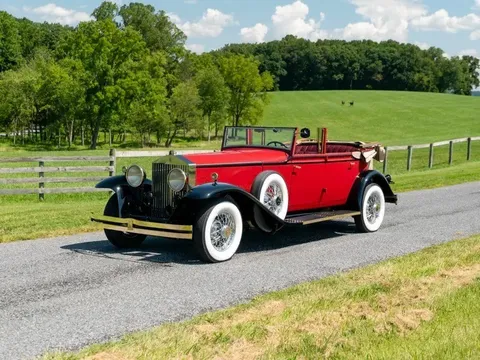 1931 Rolls-Royce Phantom II Special Newmarket Convertible Sedan