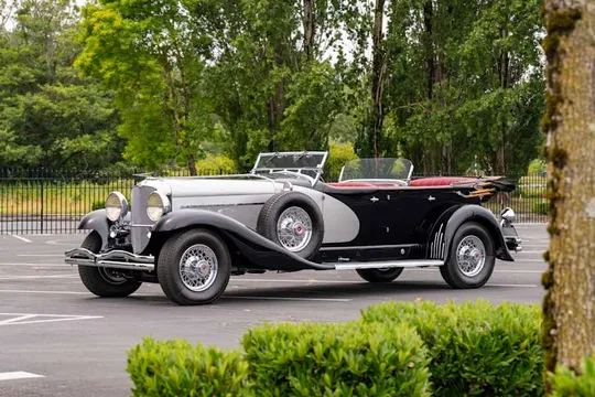 1932 Duesenberg Model J Sweep Panel Dual Cowl Phaeton