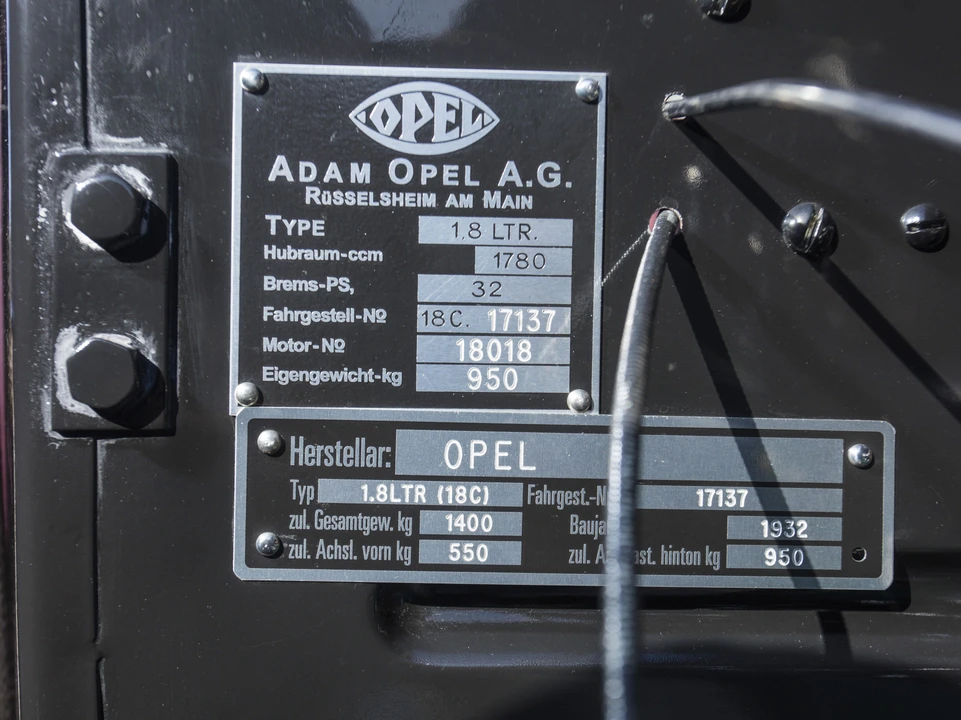 1932 Opel - Image 3 of 31