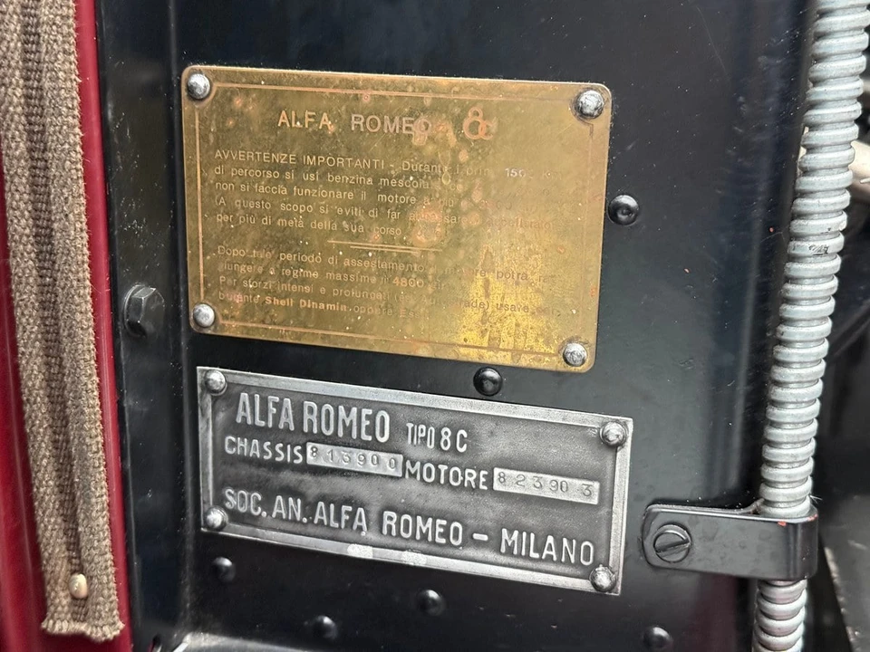1933 Alfa Romeo 8C - Image 11 of 31