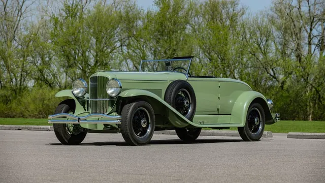 1933 Duesenberg Model J Disappearing-Top Convertible Coupe