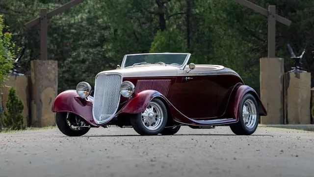 1933 Ford Custom Cabriolet