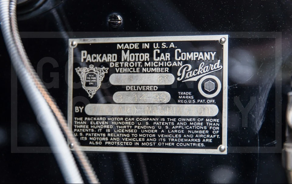 1933 Packard Eight - Image 18 of 19