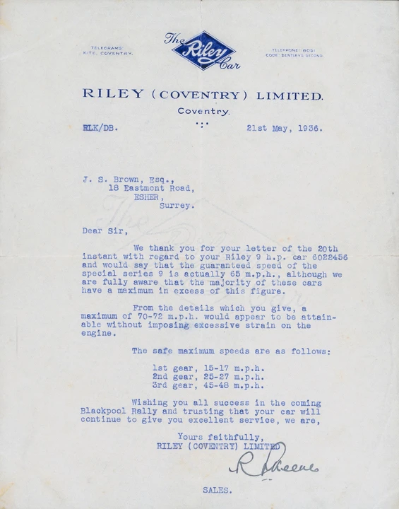 1933 Riley - Image 2 of 7