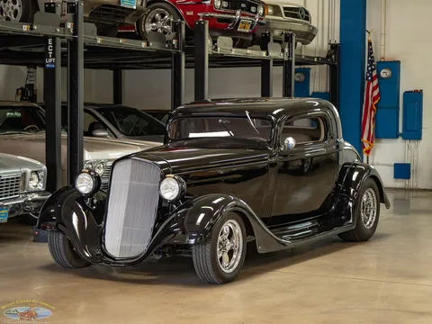 1934 Chevrolet 3 Window Custom Outlaw Street Rod Coupe