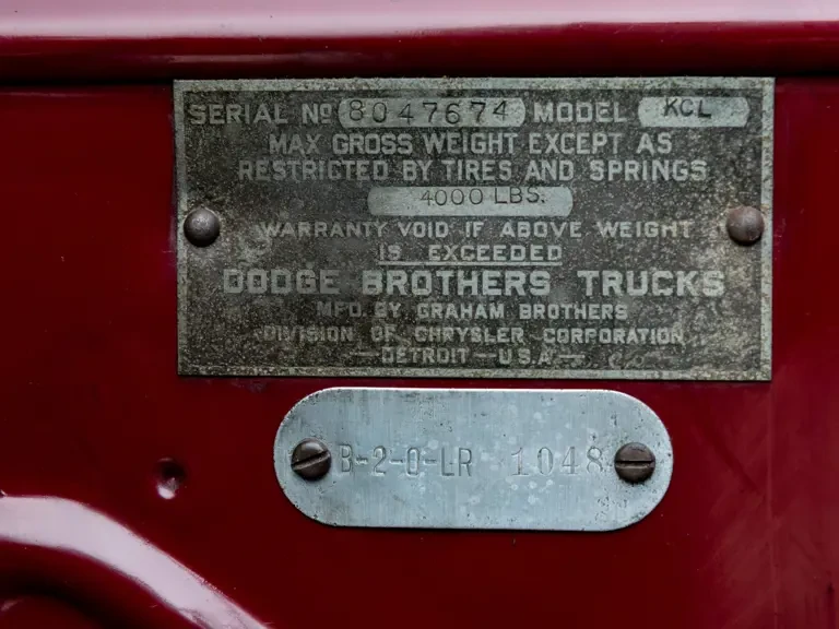 1934 Dodge HC/KC Pickup - Image 29 of 31