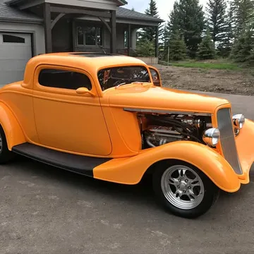 1934 Ford 3 Window Coupe