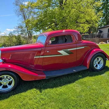 1934 Ford 3 Window Coupe Street Rod