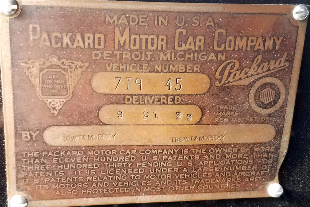 1934 Packard Eight - Image 5 of 10