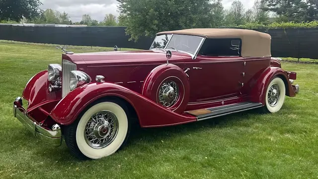 1934 Packard 1108 Twelve Convertible Victoria by Dietrich