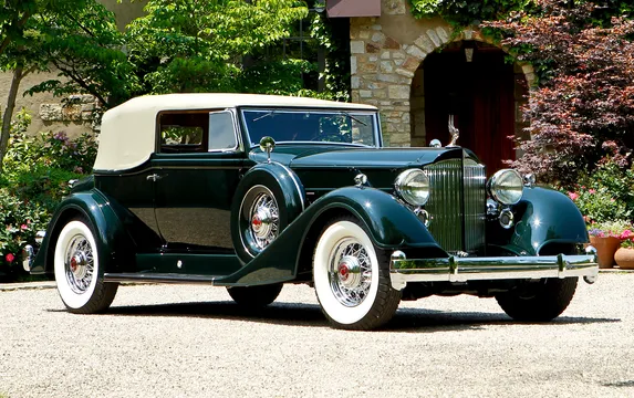 1934 Packard Twelve 1107 Convertible Victoria