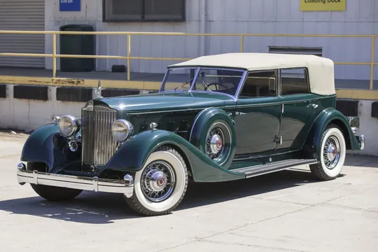 1934 Packard Twelve Model 1108 Individual Custom Convertible Sedan