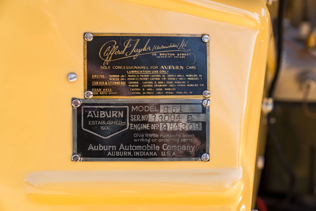1935 Auburn Speedster - Image 25 of 31