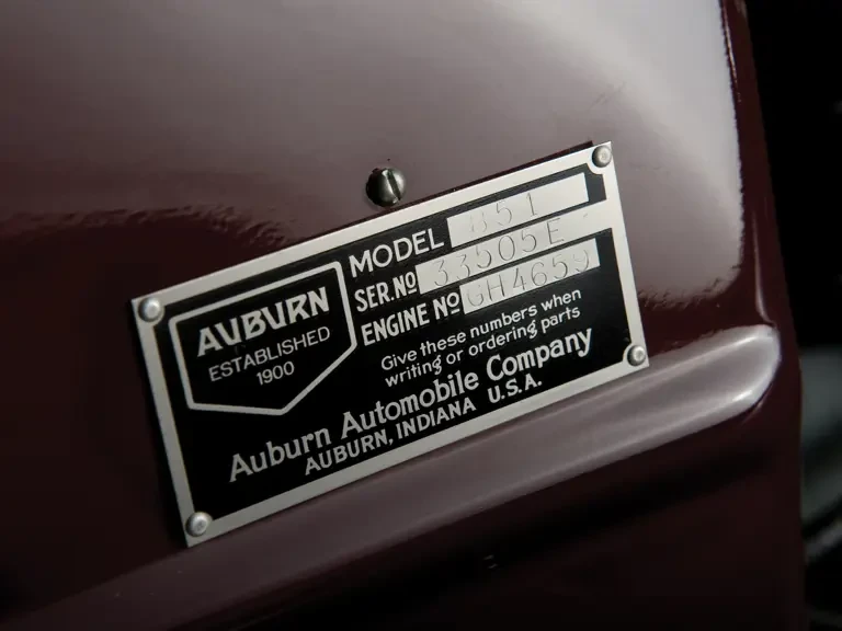 1935 Auburn Speedster - Image 15 of 16