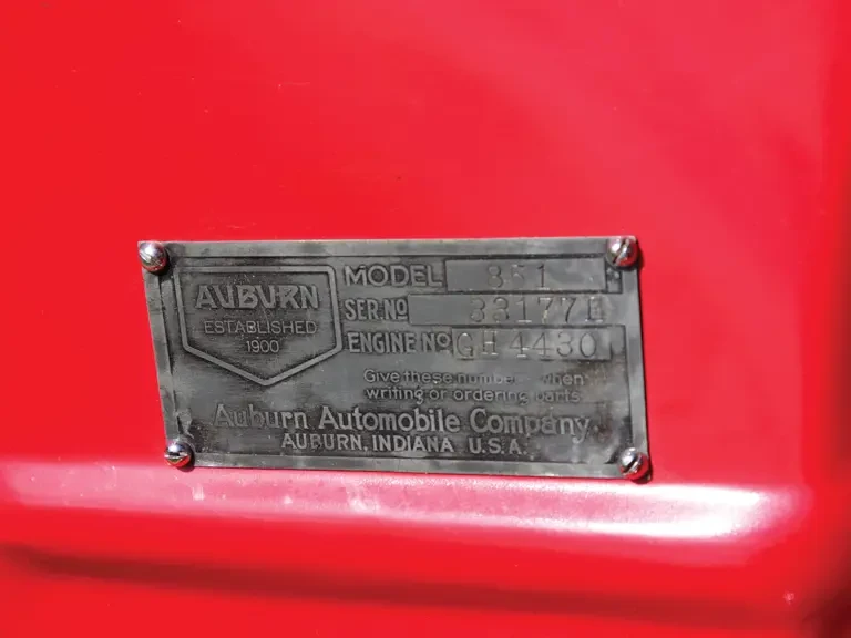 1935 Auburn Speedster - Image 16 of 23