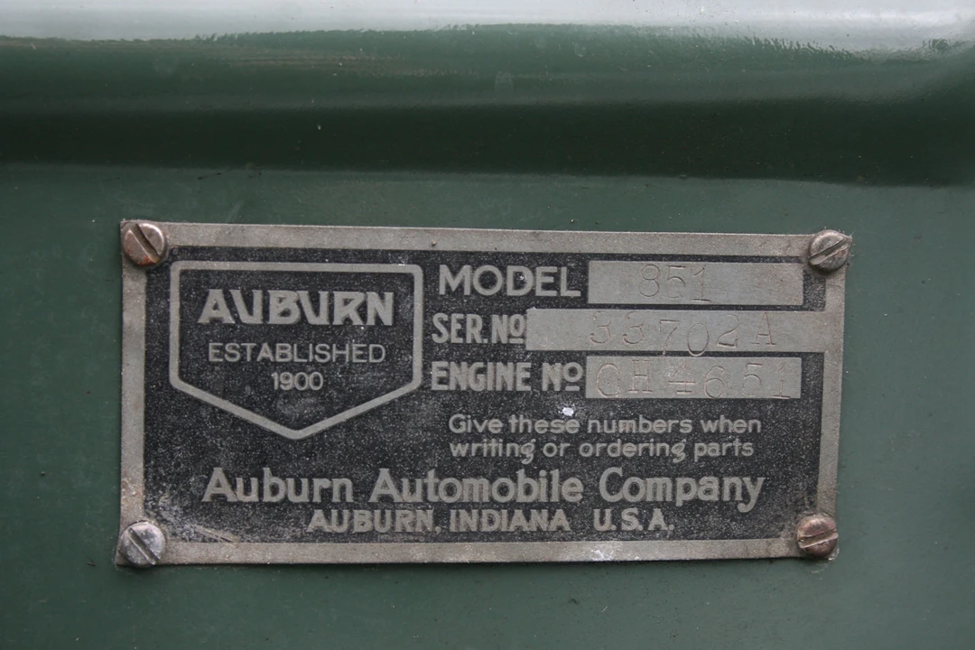 1935 Auburn Speedster - Image 16 of 17