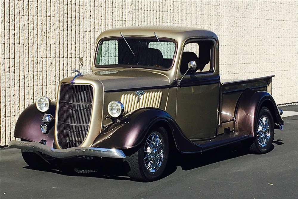 1935 Ford Model A Pickup & Model AA - Image 2 of 7