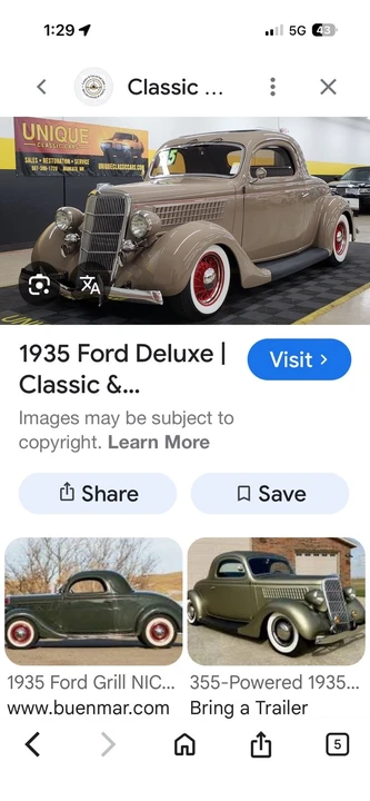 1935 Ford Model 48 & 68 - Image 12 of 12