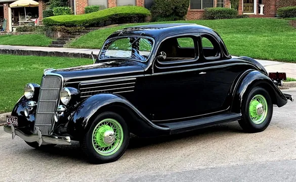 1935 Ford Model 48 Five-Window Deluxe Coupe