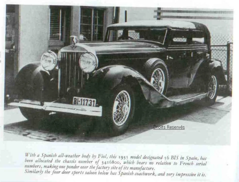 1935 Hispano-Suiza - Image 2 of 31