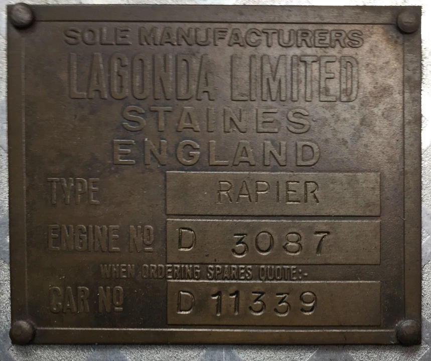 1935 Lagonda - Image 6 of 7