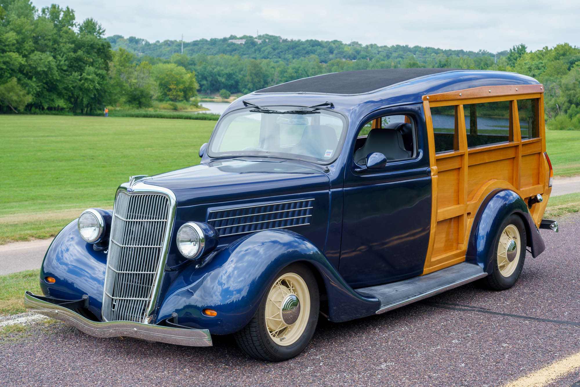 351-Powered 1935 Ford Model 50 Woody Panel Truck
