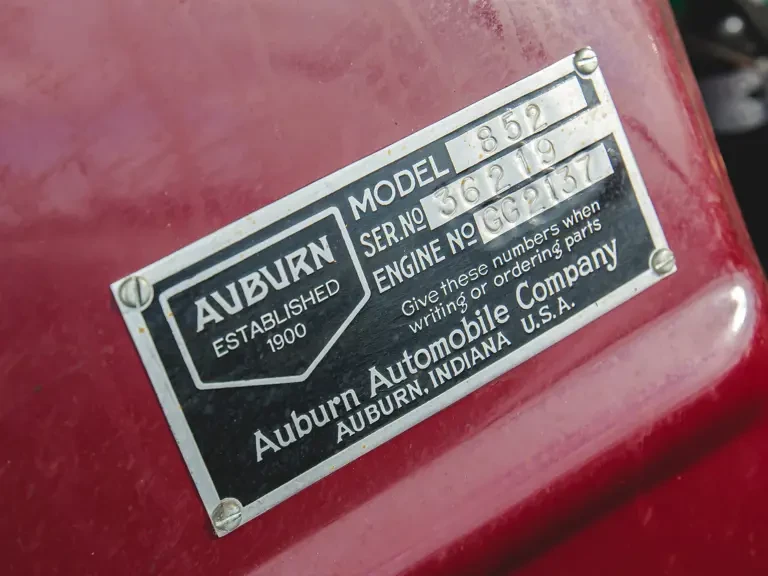 1936 Auburn Speedster - Image 27 of 31