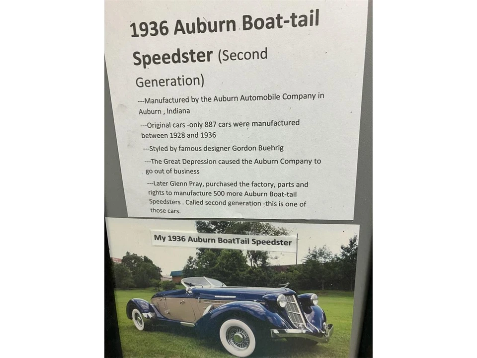 1936 Auburn Speedster - Image 10 of 25