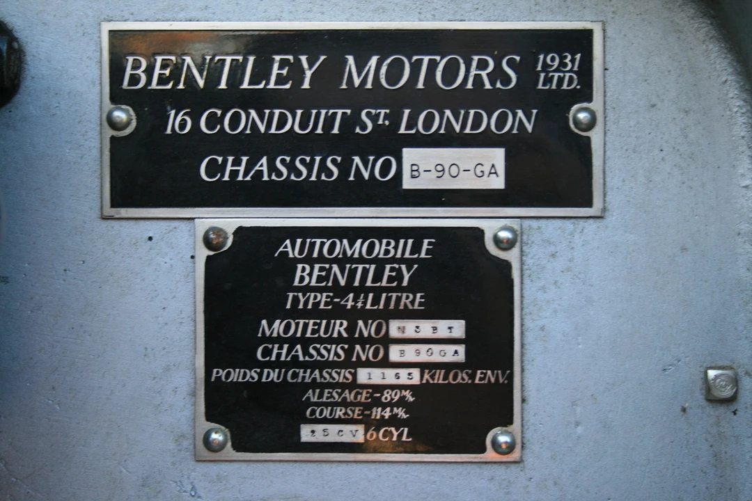 1936 Bentley 4 1/4 Litre - Image 2 of 11