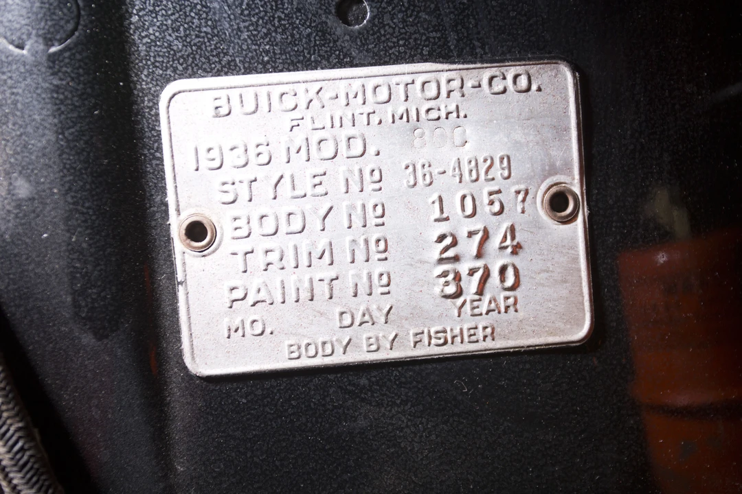 1936 Buick Roadmaster - Image 10 of 19