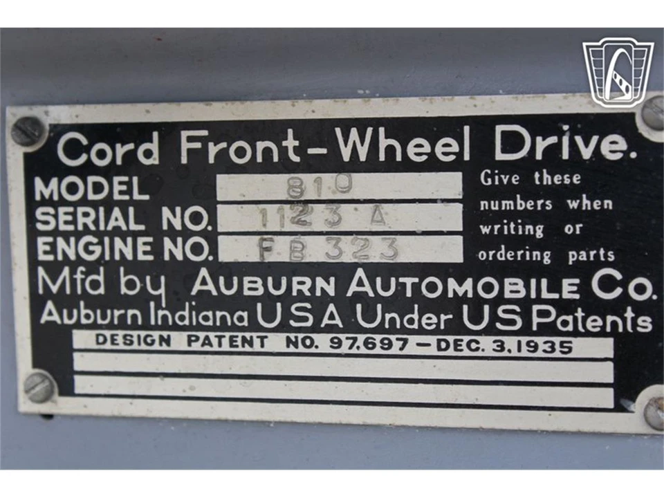 1936 Cord 810 & 812 - Image 20 of 31