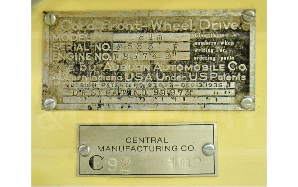1936 Cord 810 & 812 - Image 18 of 18