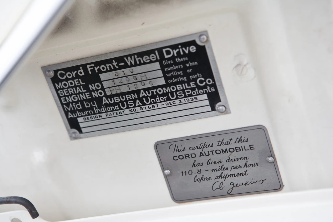 1936 Cord 810 & 812 - Image 3 of 13