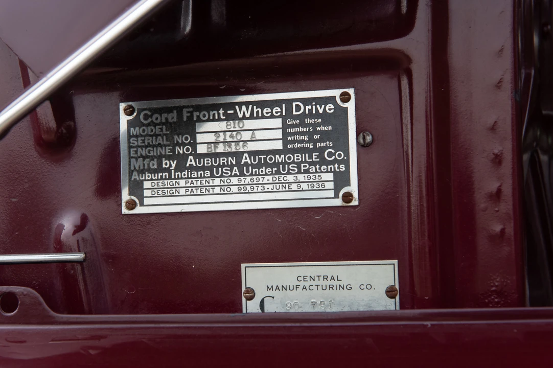 1936 Cord 810 & 812 - Image 6 of 12