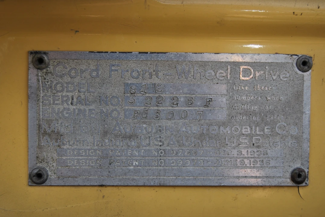 1936 Cord 810 & 812 - Image 5 of 12
